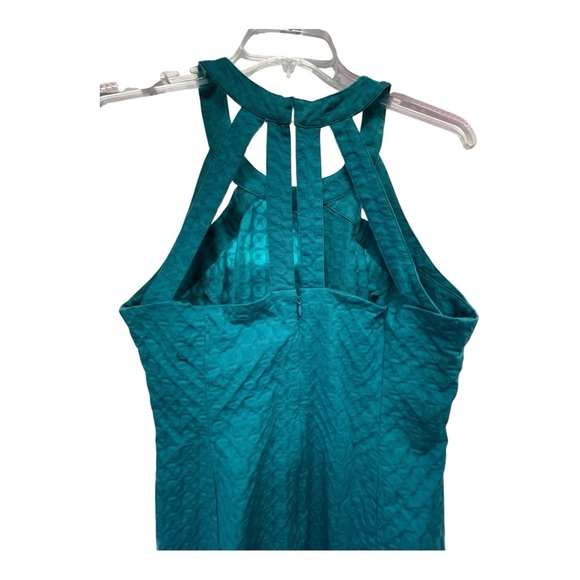 Crown & Ivy Teal Midi Dress - Picture 2 of 6